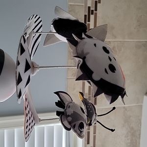 TinyLove Black And White Crib Mobile